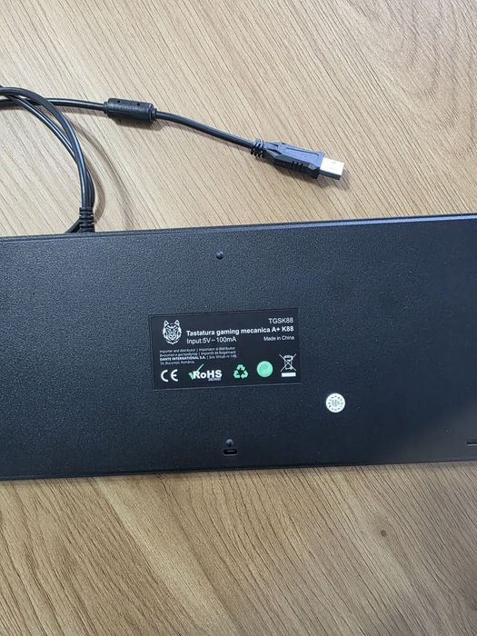 Tastatura gaming mecanica A+ K88, TGSK88