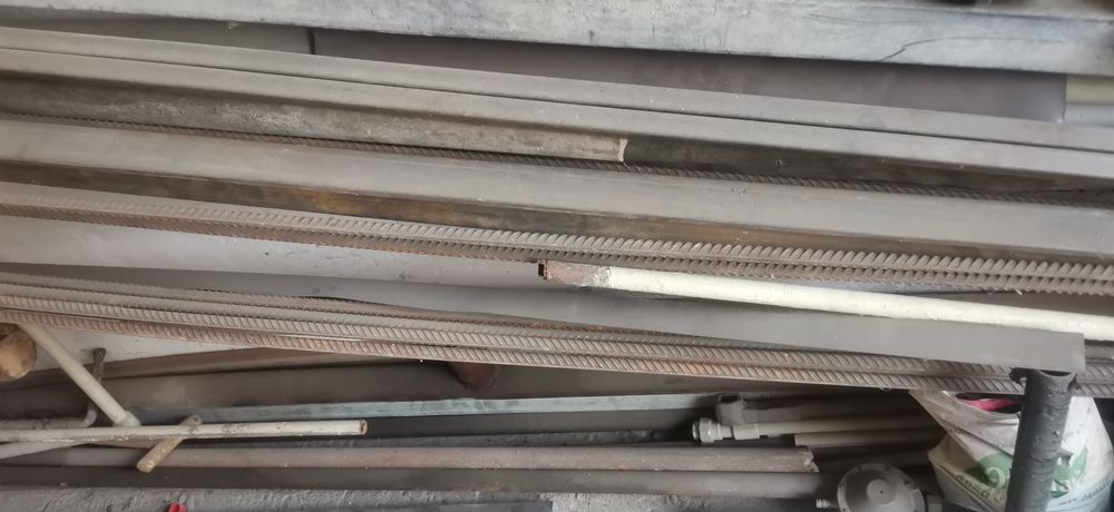 Арматура 18мм новая 30м, трубы квадратные, доски и др. В гараже выбор