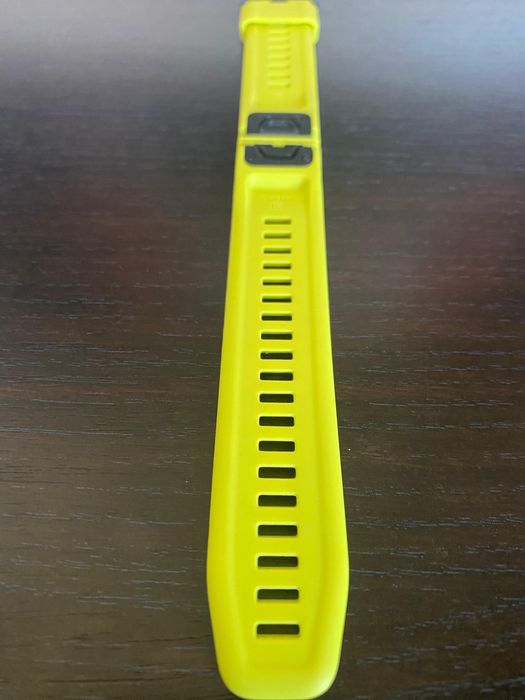 Curea silicon Garmin Quickfit 22 Galben Fluo noua (originala)