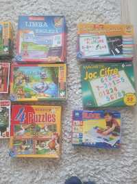 10 jocuri+puzzle-uri pt copii