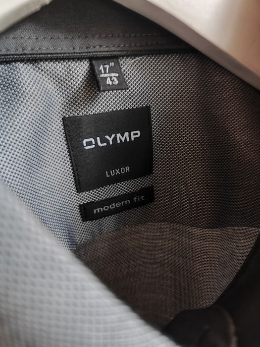 Солидная рубашка Olymp Luxor (modern fit)
