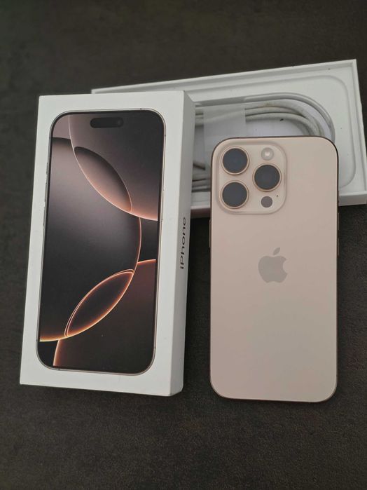 iPhone 16 Pro 128GB Desert bateria 100%