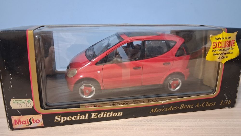 Mercedes-benz A class 1:18 Maisto
