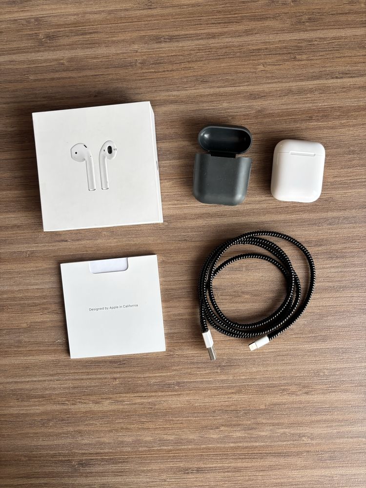 Наушники airpods 2 (работает только кейс)