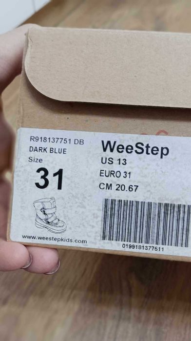 Топли ботуши Weestep за момче