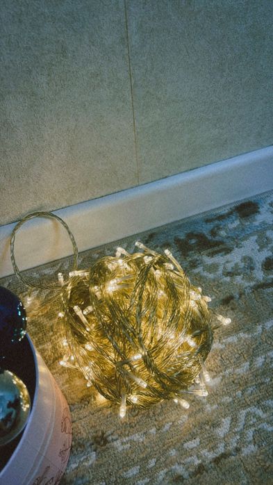 Продам герлянду теплый свет