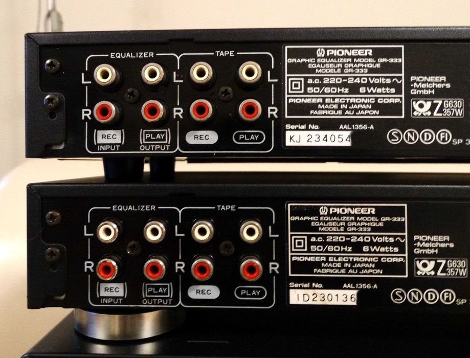 Egalizator (Equalizer) Pioneer GR 333 , Egalizator X4-Tech  EQ-1000