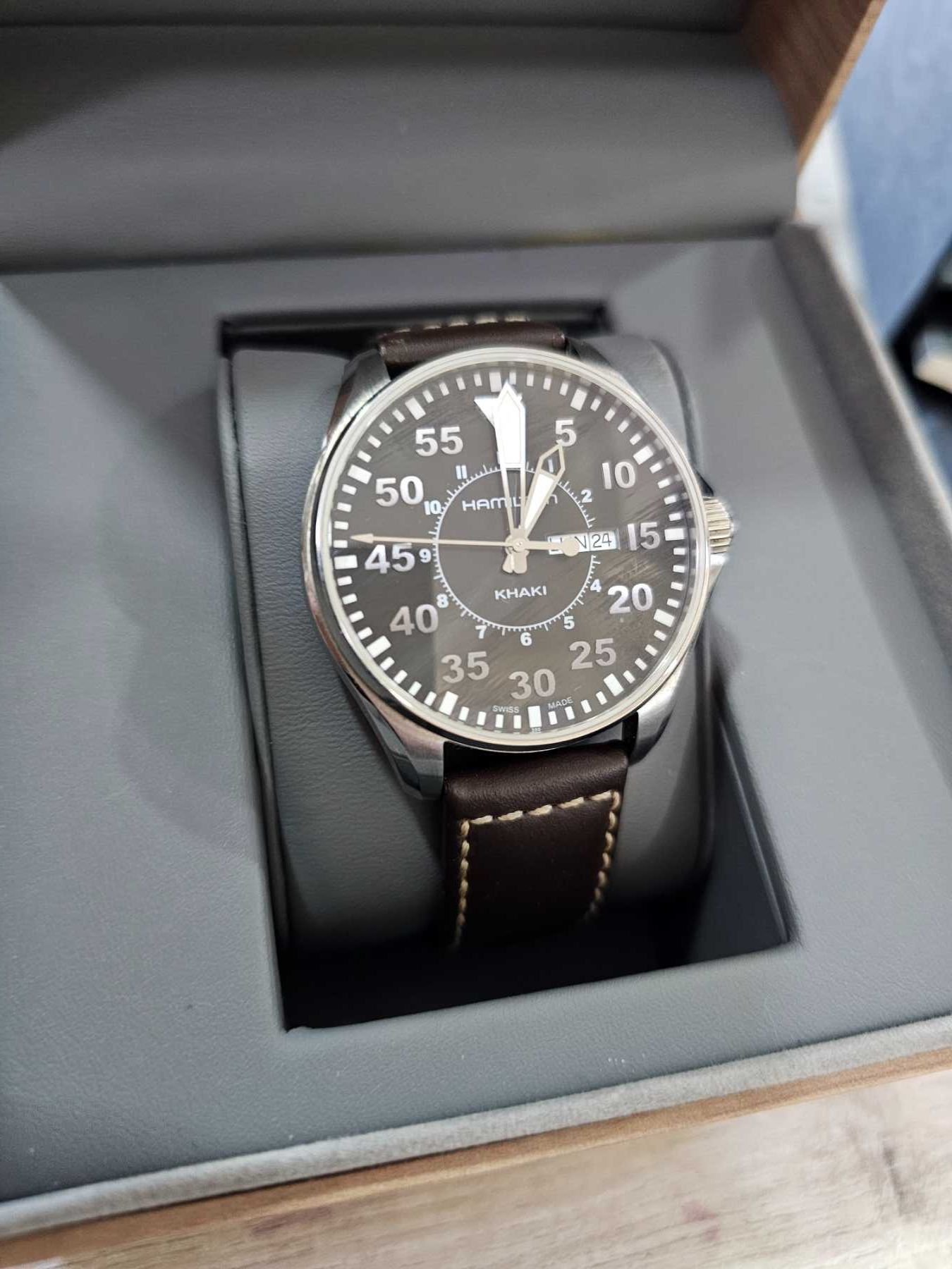 Мъжки часовник HAMILTON KHAKI PILOT H64611535