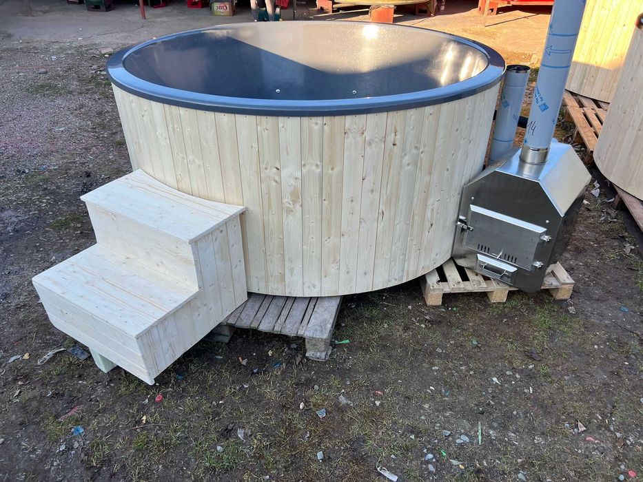 Jacuzzi Spa Premium – Ciubăr Minipiscină cu Aeromasaj pentru 8-10 Prs