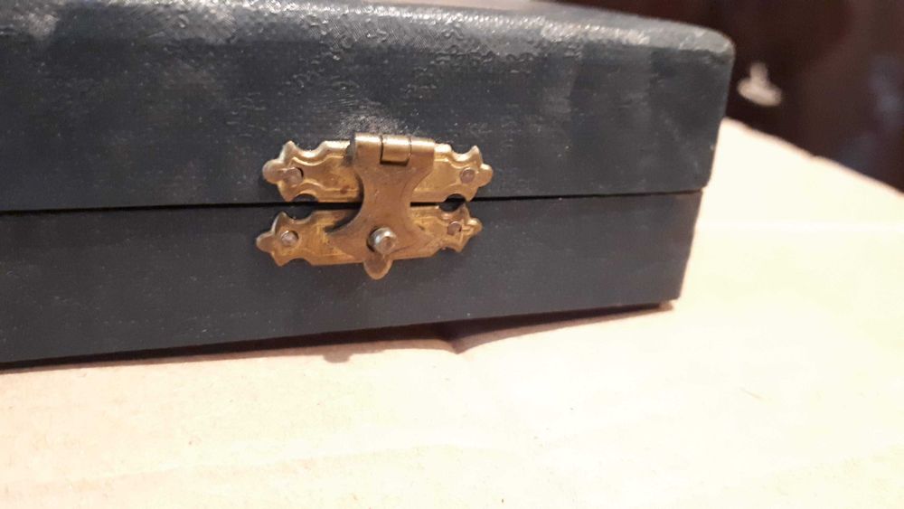 Set linguri de argint aurit (12buc), vintage, Argintaria Pforzheim