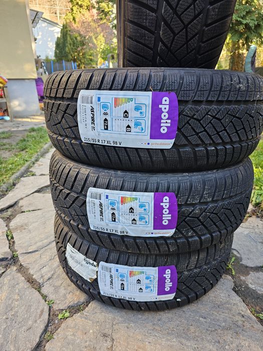 Anvelope de iarnă noi 215/55 R17 Apollo!