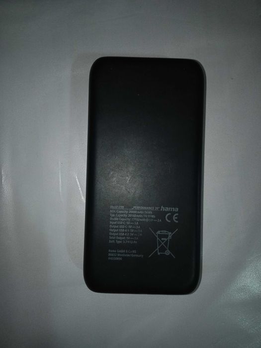 powerbank baterie externa Hama 20000 mAh