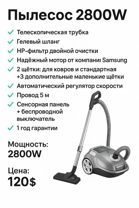 Pilesos palisos пылесос оптом склад