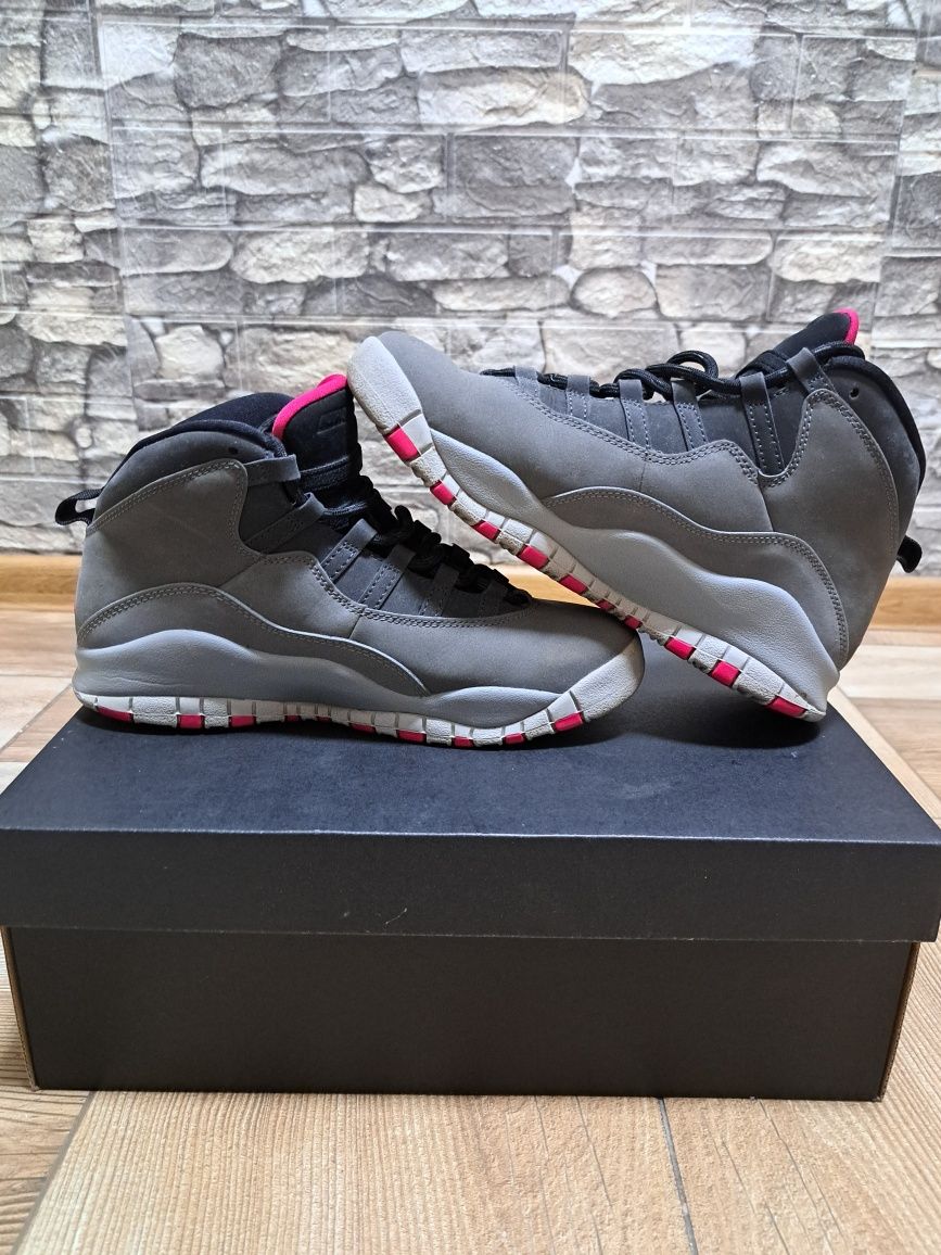 Nike Air Jordan 10 X Retro Grey-Pink