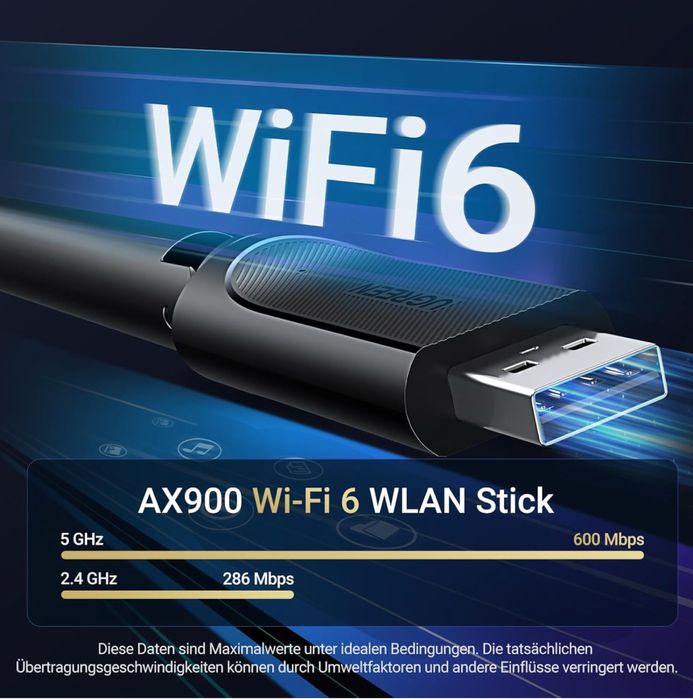 Adaptor usb wifi 6 900mbps Ugreen nou sigilat