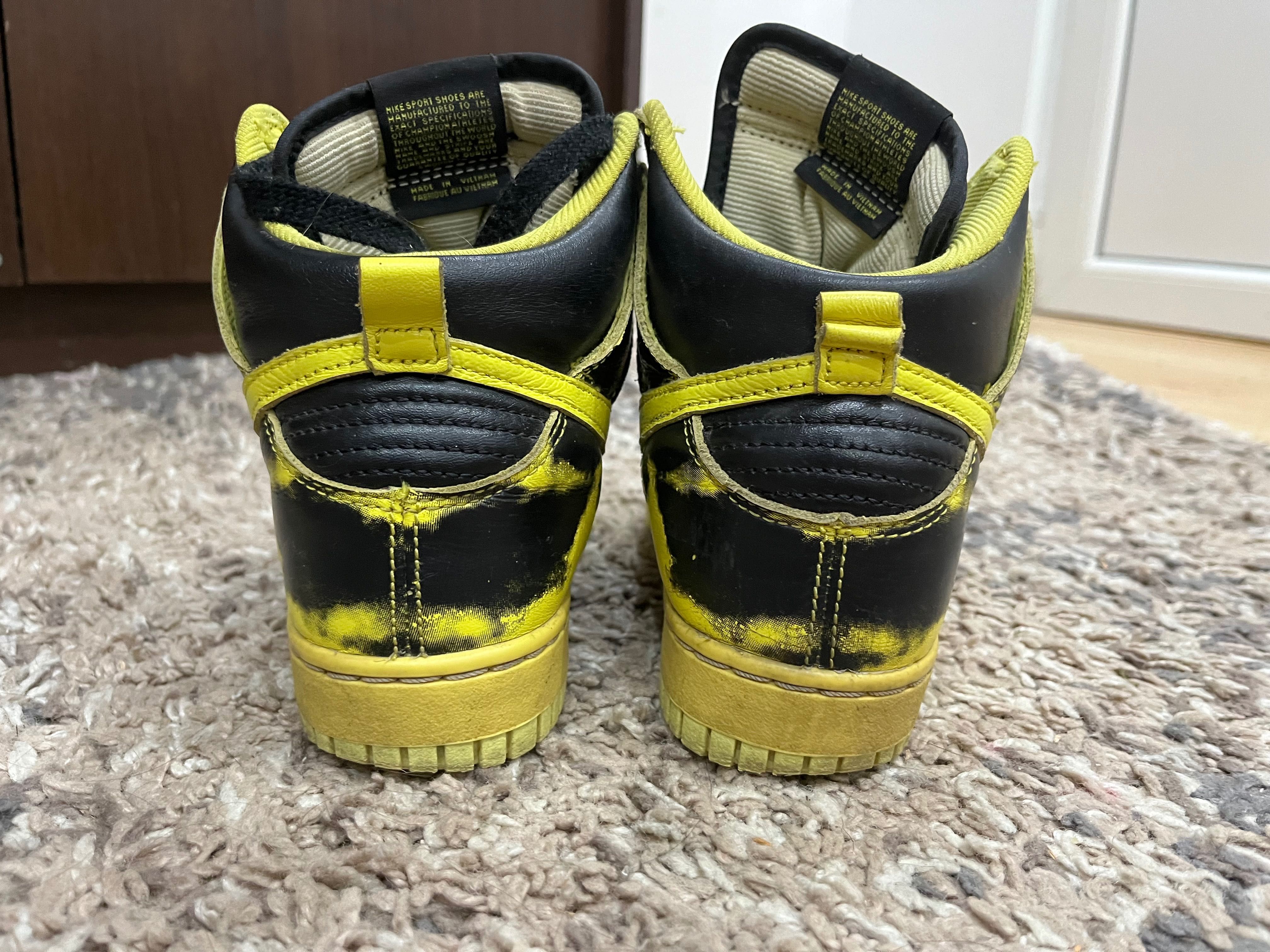 Nike dunk high 1985 yellow