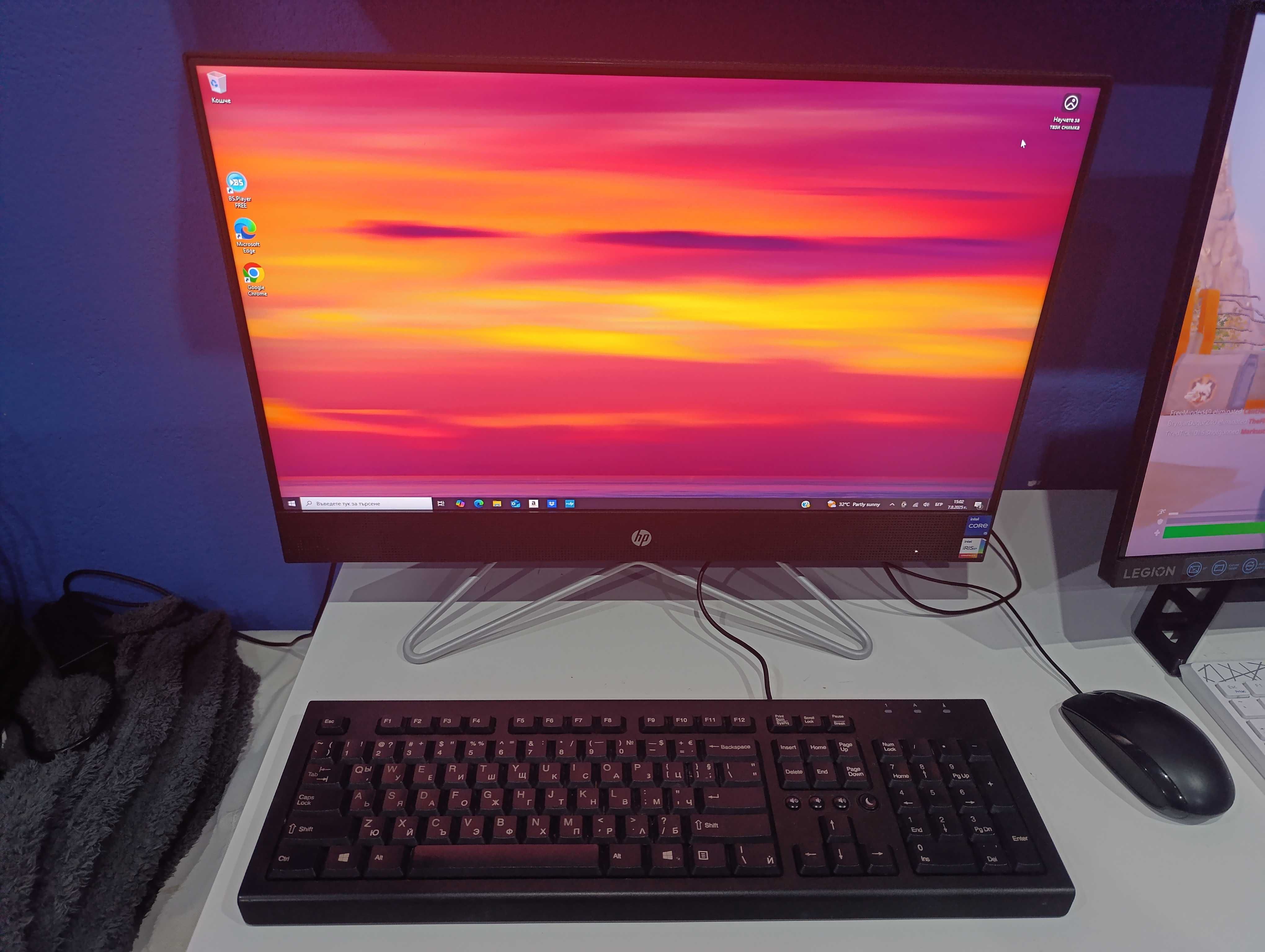 Компютър HP All - in - One 24 df1000nu