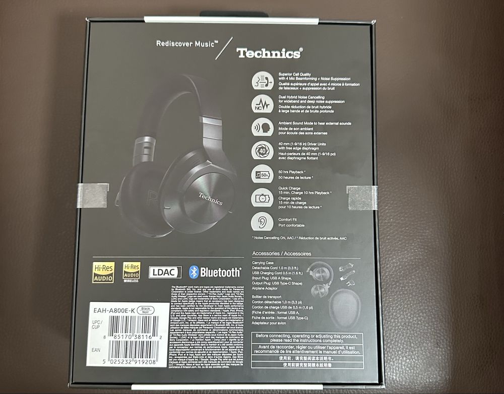Căști Wireless Technics A800 - Noise Cancelling Premium