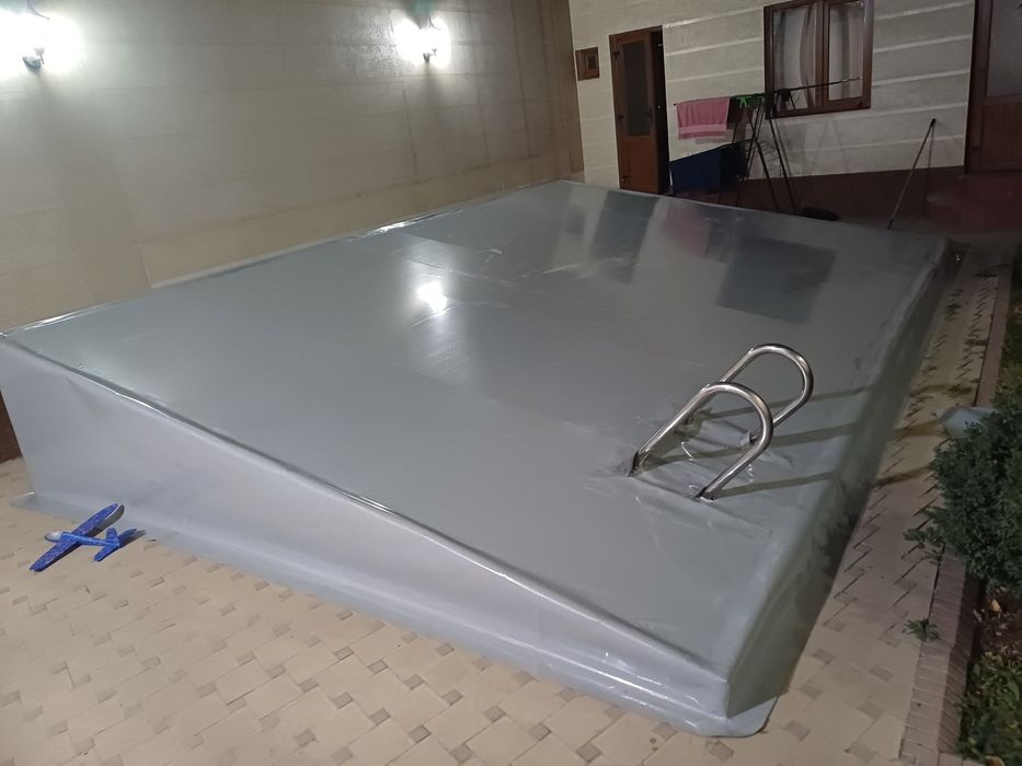 Бассен банер баннер тент bassen baner banner tent установка киламиз