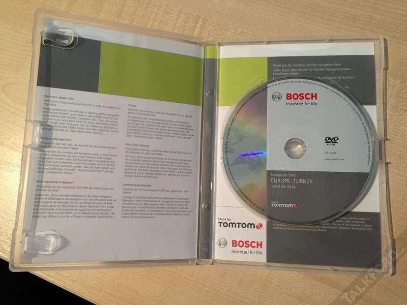 Ford DVD Navigatie Full Europa Focus / C-Max / Kuga / Galaxy / S-Max