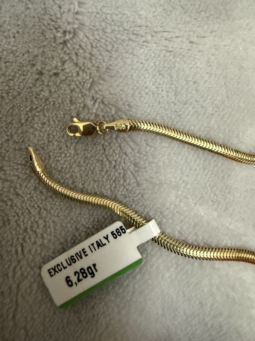 Золотая цепочка оригинал змейка жгут