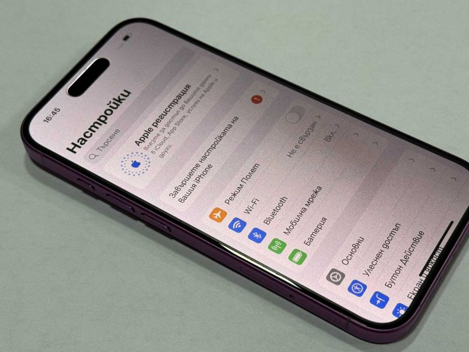 Apple iPhone 16, 256GB, 5G, Pink, 100%Battery Health