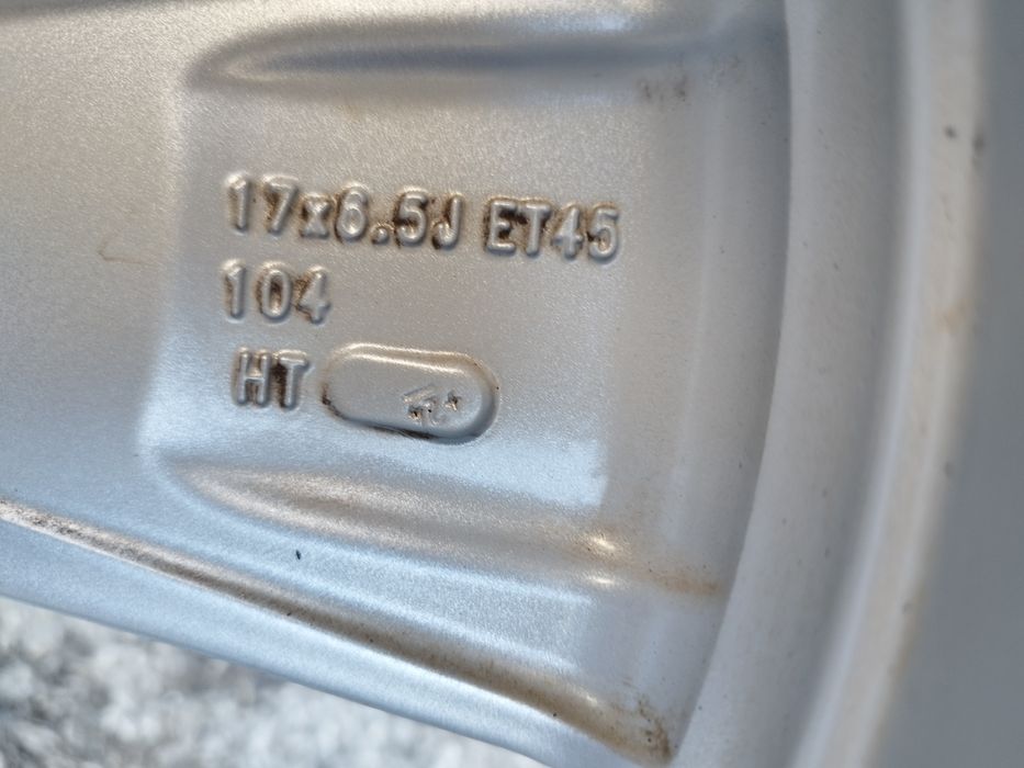 Оригинални джанти за Тойота (Toyota) 17" 5x114.3