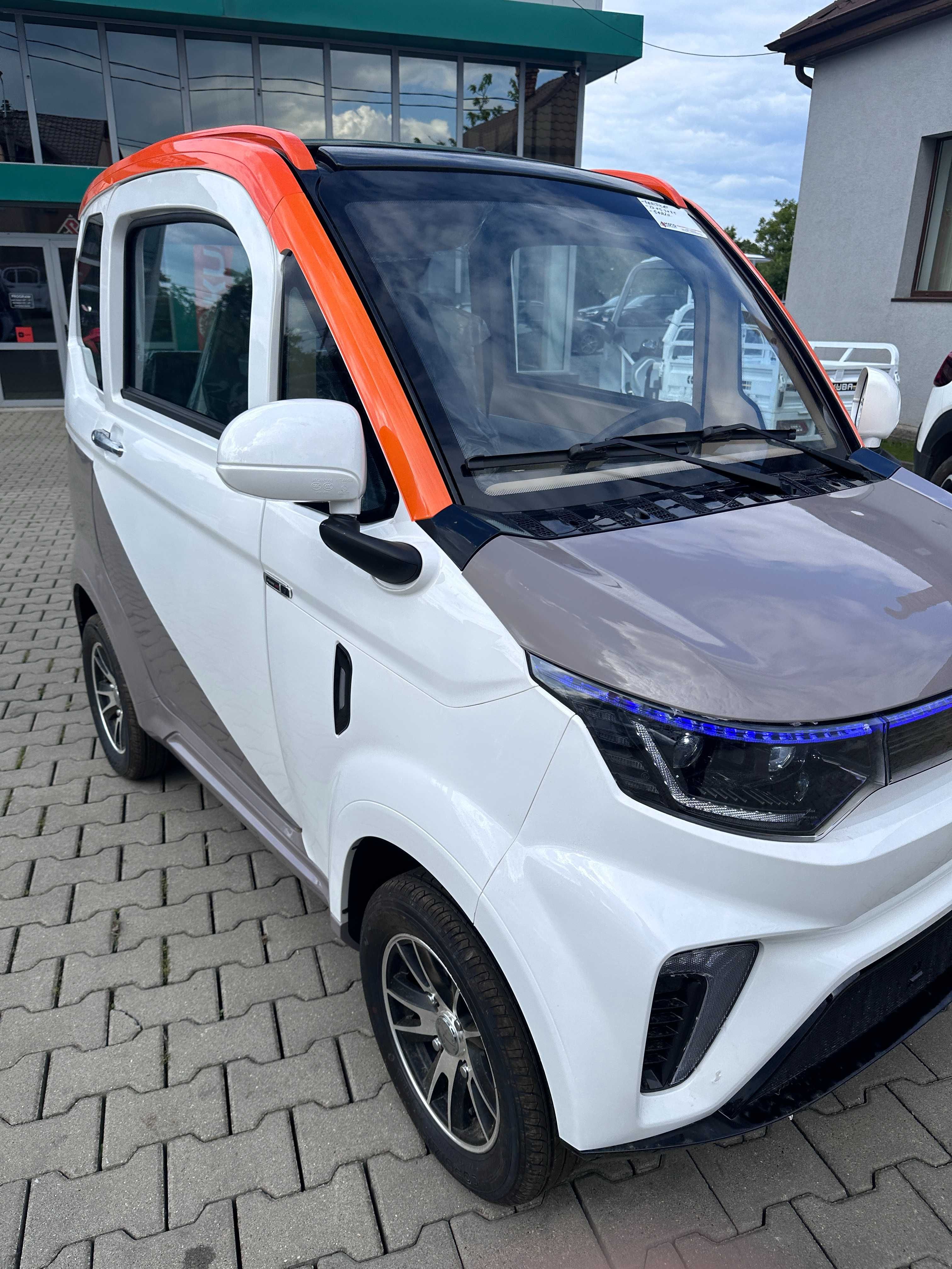 Masină Electrică NEO X9 – Fără permis | 4 locuri | Autonomie 90 km