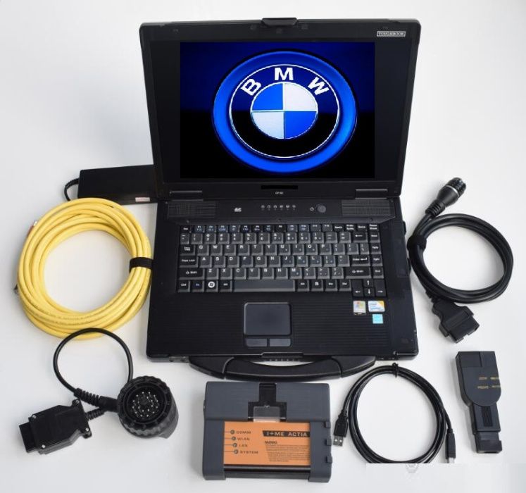 Tester Auto BMW Diagnoza Icom 2023+Laptop Panasonic CF53 I5 Full Soft