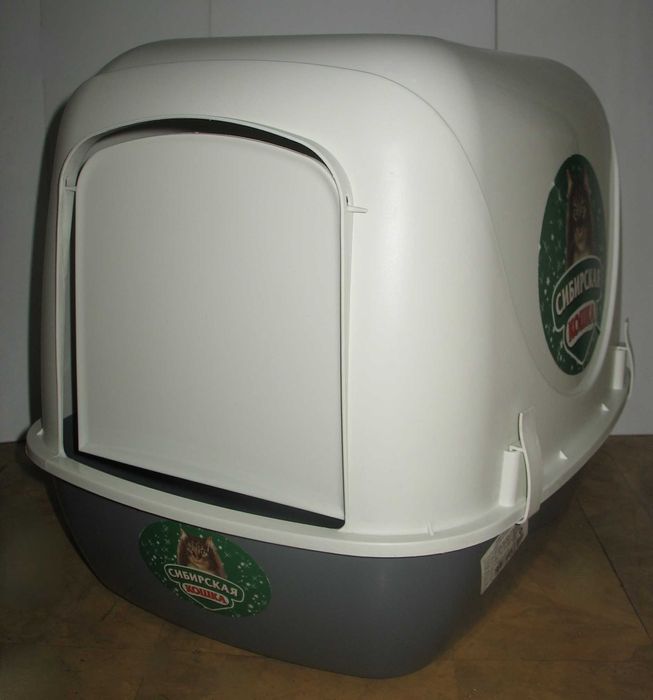 Лоток для кошки кошек закрытый большой 50х40х40см