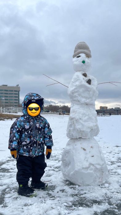 Зимний комбинезон для мальчика МЕМБРАНА