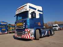 Scania ADR R560LA 6X2/4NB 560/V8 PRET NET+TVA ADR edit VABIS 3 axe suspensie pneumatica axa 2 VIRATORE PORTANTA