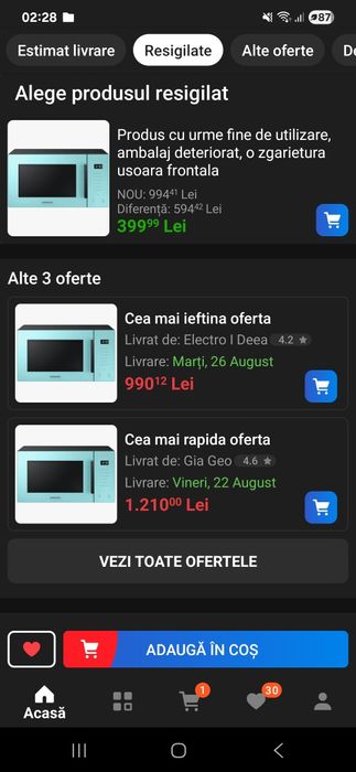 Cuptor cu microunde Samsung  23 L 800 W verde