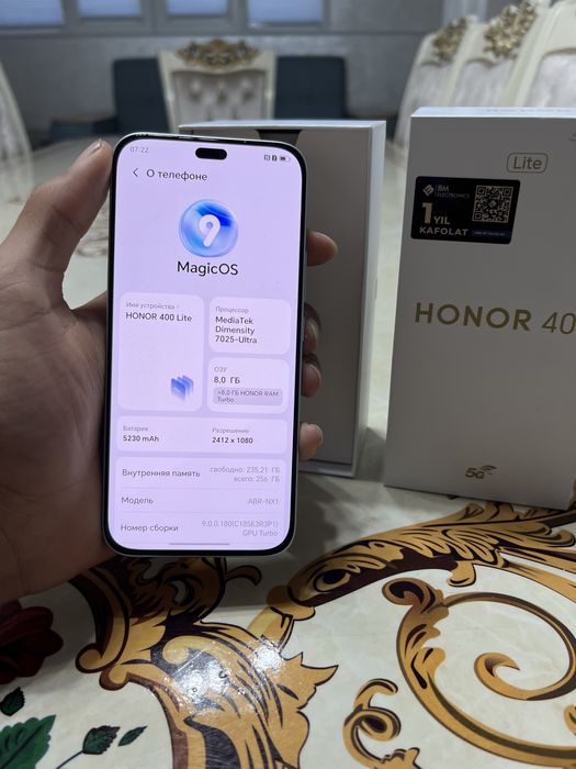 Honor 400 lite 256gb