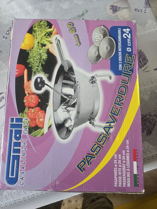 Pasator legume , model italian