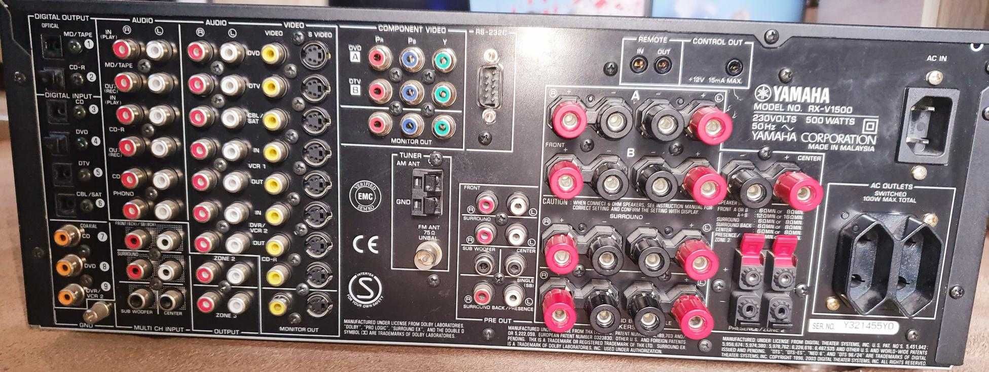 Yamaha RX-V1500 ресийвър