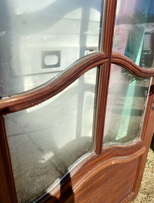 USA INTRARE LEMN casa vila boltita antic H 225 x L 119 Garantie