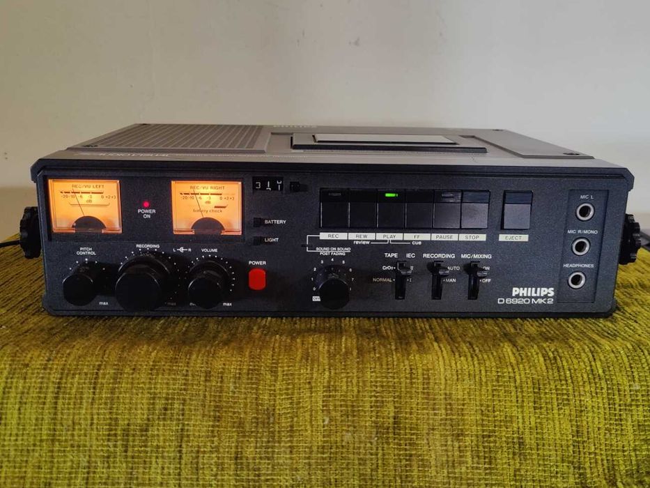 Casetofon Profesional Philips D6920 MK2 Stereo Audio Visual
