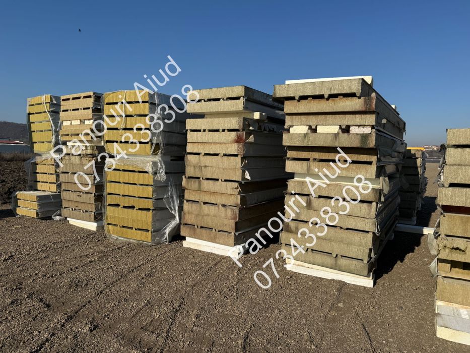 Panou Sandwich pentru acoperis oferta limitata, depozit AIUD