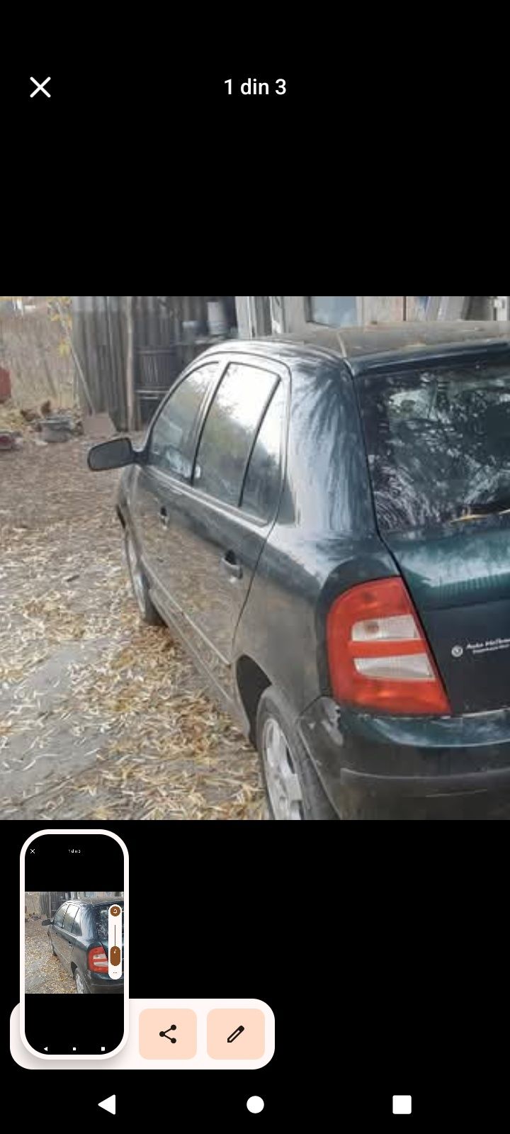 Portiere Skoda fabia