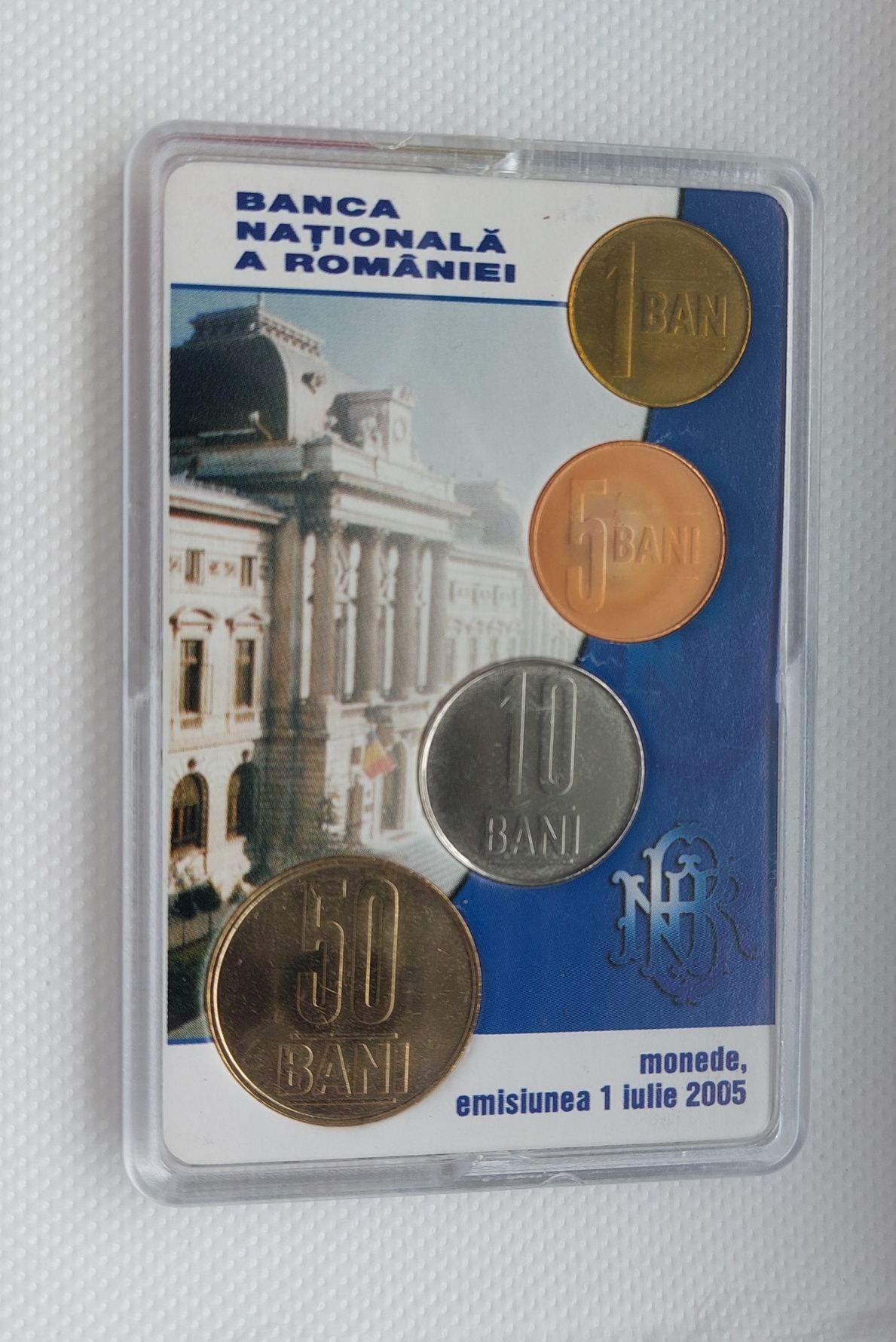 Set Monetarie BNR 2005 primele monede denominare