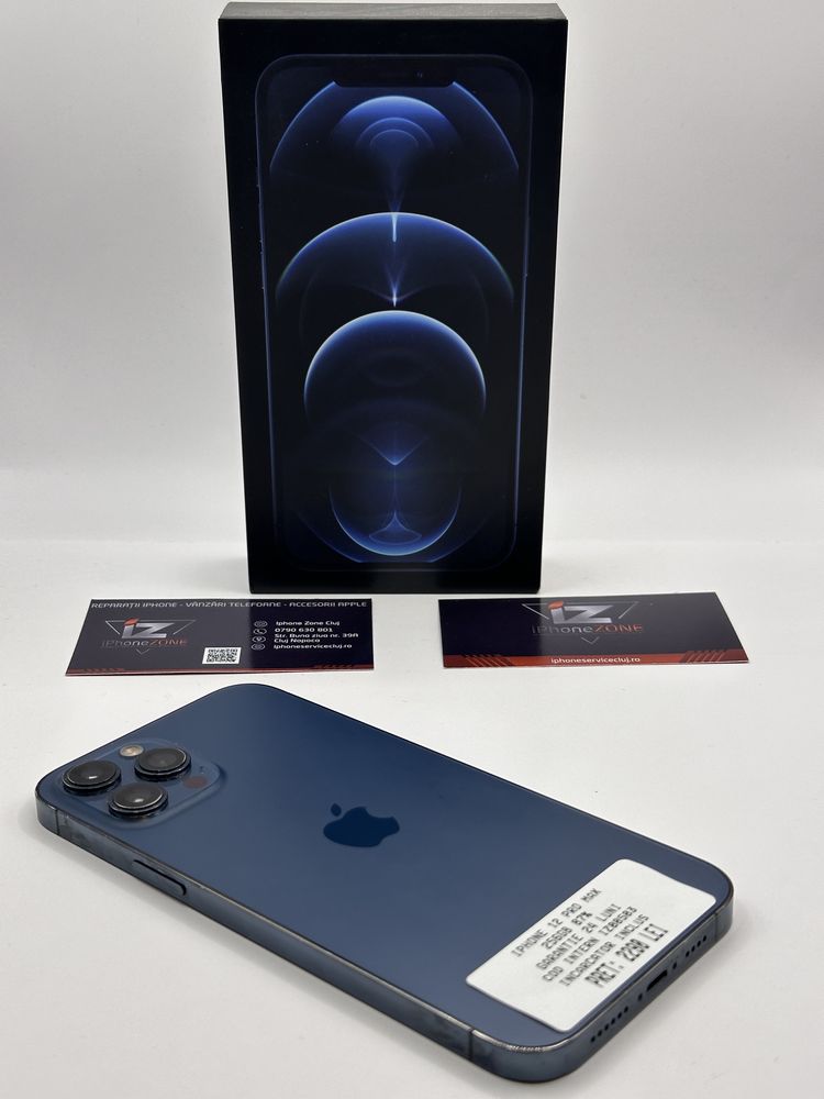 Magazin vinde iphone 12 Pro Max 256GB 87% Garantie