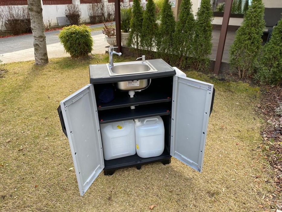 Chiuveta mobila/ portabila de exterior Qveta Outside