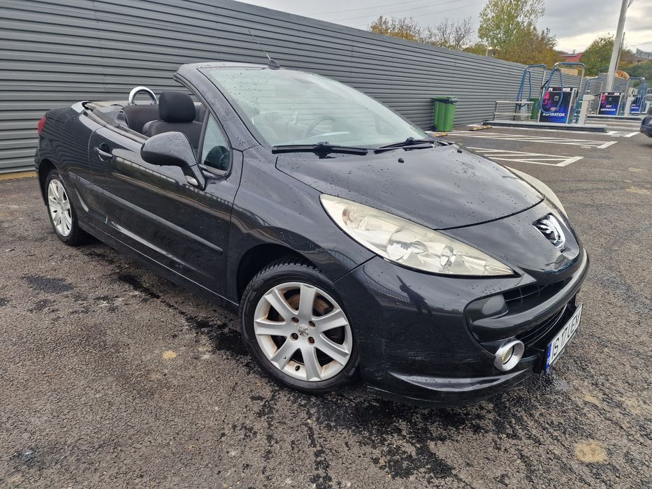 Peugeot 207 CC decapotabilă 1.6 benzină 115.000 km 2007