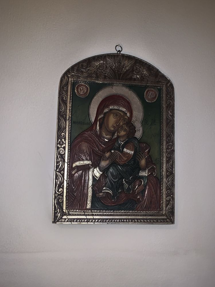 Икона дърворезба със сертификат