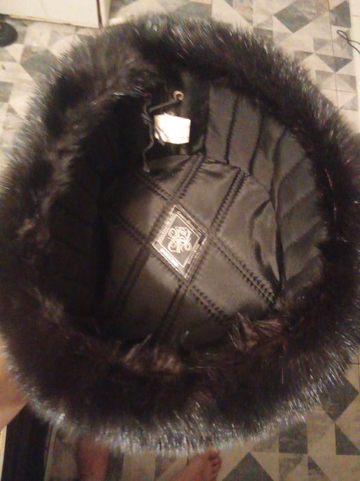 Шапка норковая новая
