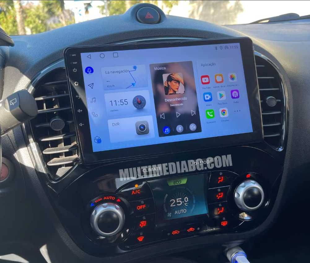 Nissan Juke 2010-2014 Мултимедия Навигация Android
