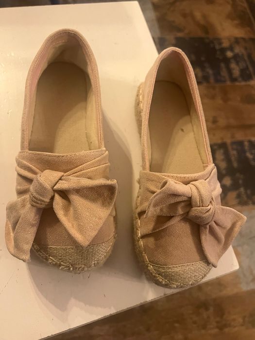 Еспадрили - бледо розово (32 номер)