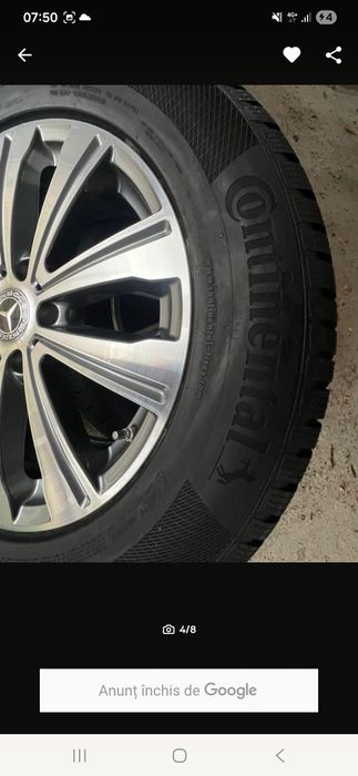 Jante Mercedes G-Class W463 W465 anvelope iarna Noi 265 55 19