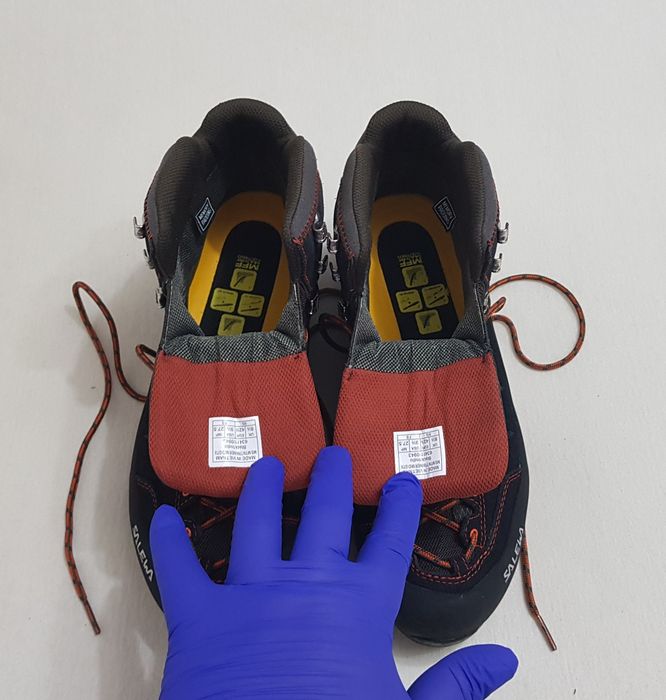 Bocanci Salewa Mountain Trainer Mid GTX Noi, ghete all season Gore Tex